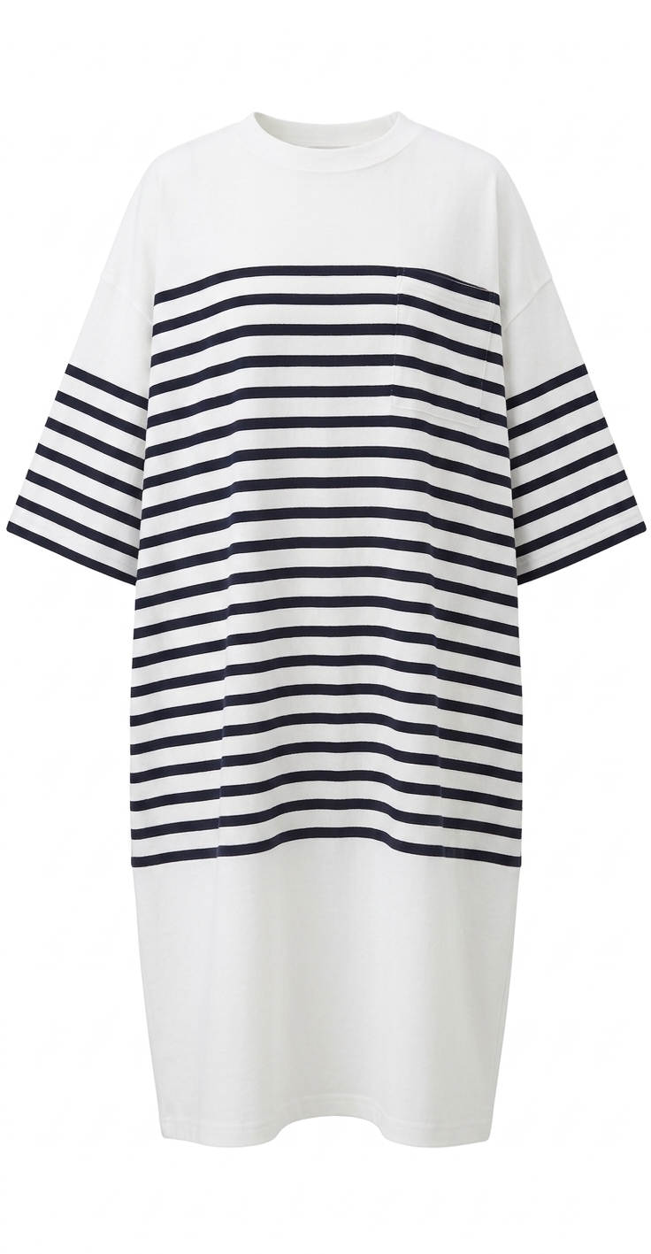 Panel Border Dress