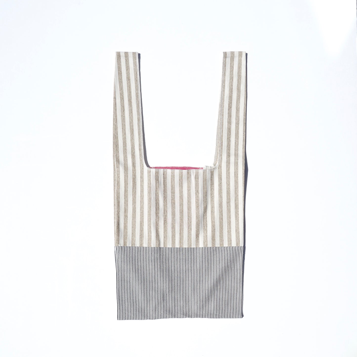 202004ECO01 Shoulder bag / Hickory stripe washer