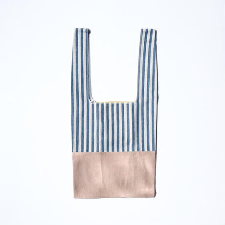 202004ECO02 Shoulder bag / Hickory stripe washer