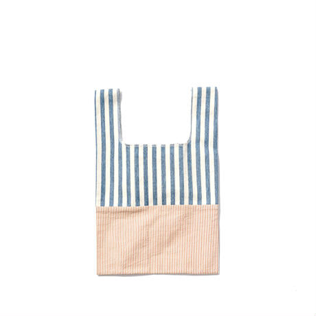 202004ECO02 Lunch box bag / Hickory stripe washer