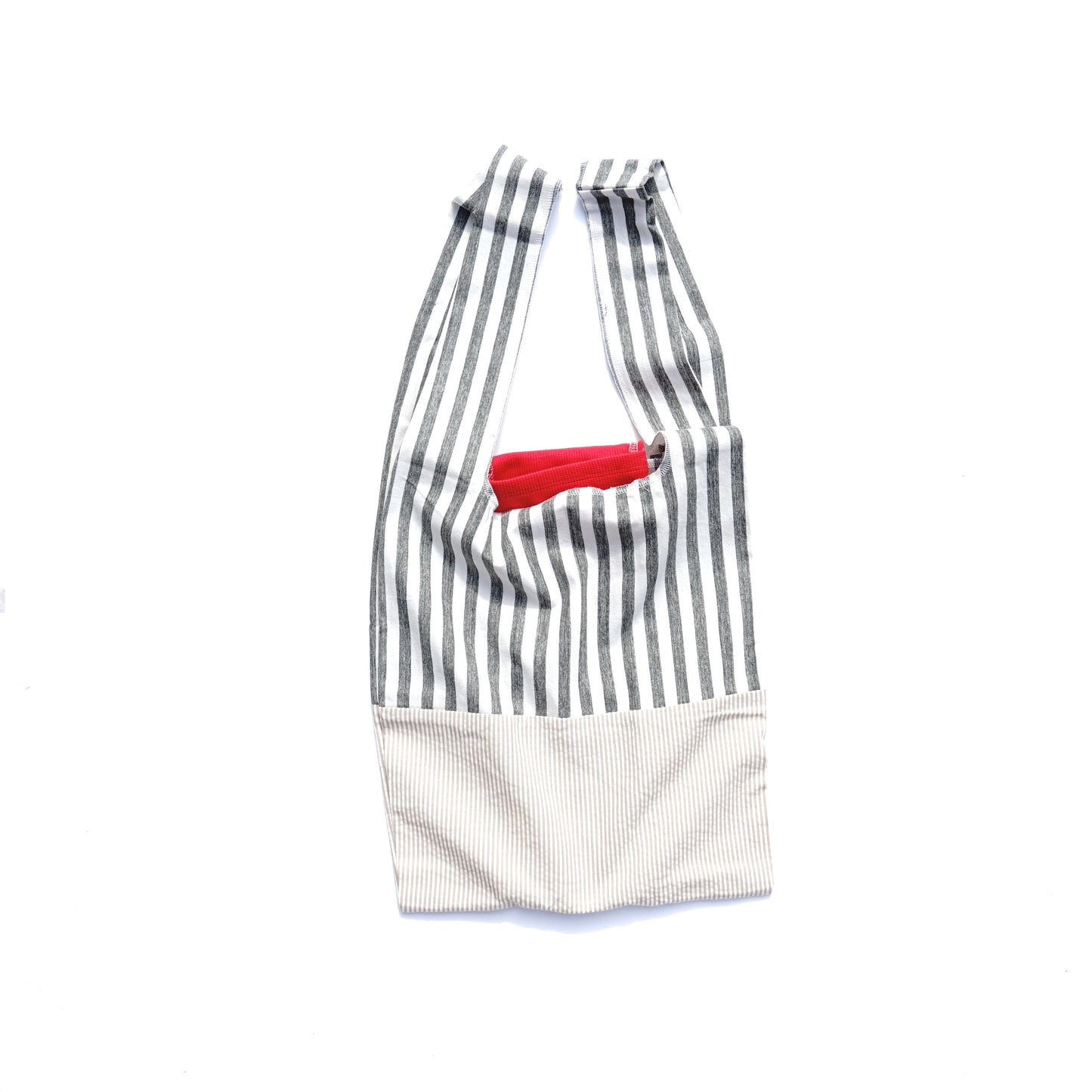 202004ECO23 Shoulder bag / Hickory stripe washer