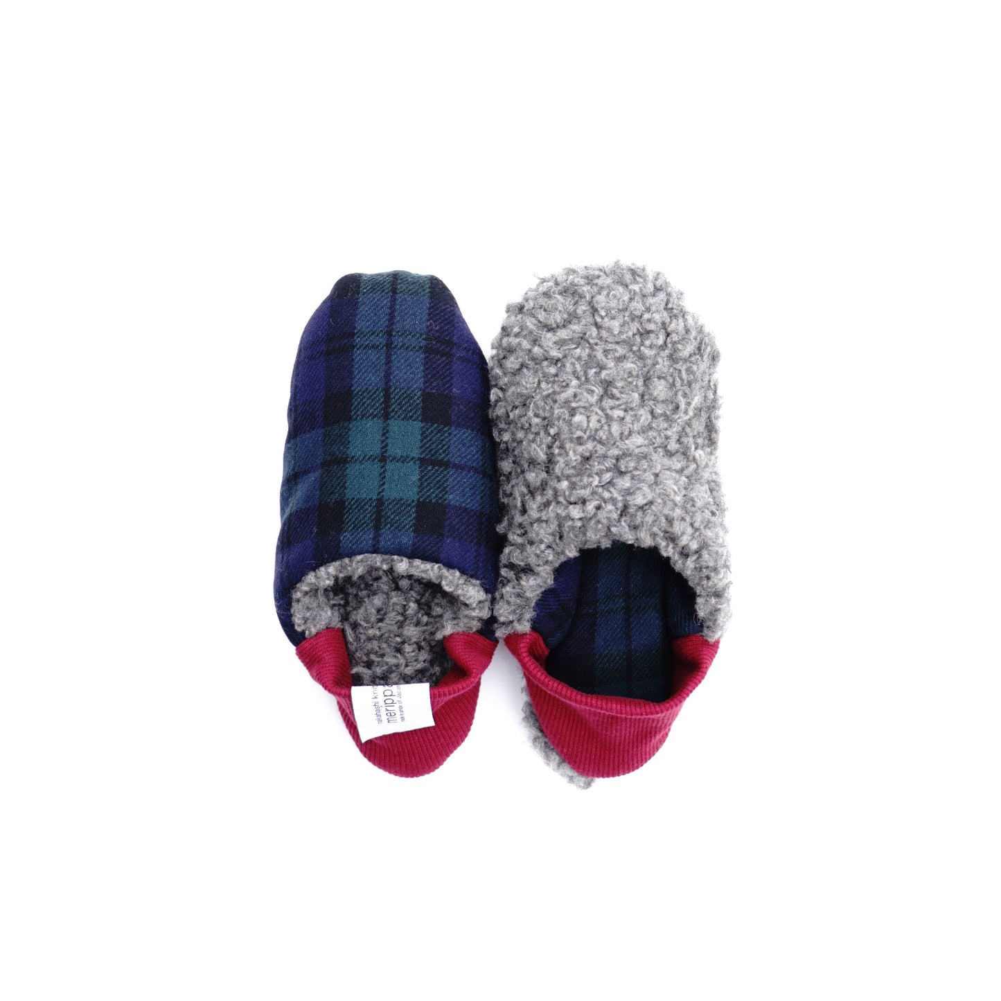 202112MRP04 Wool Plaid x Woolly boa