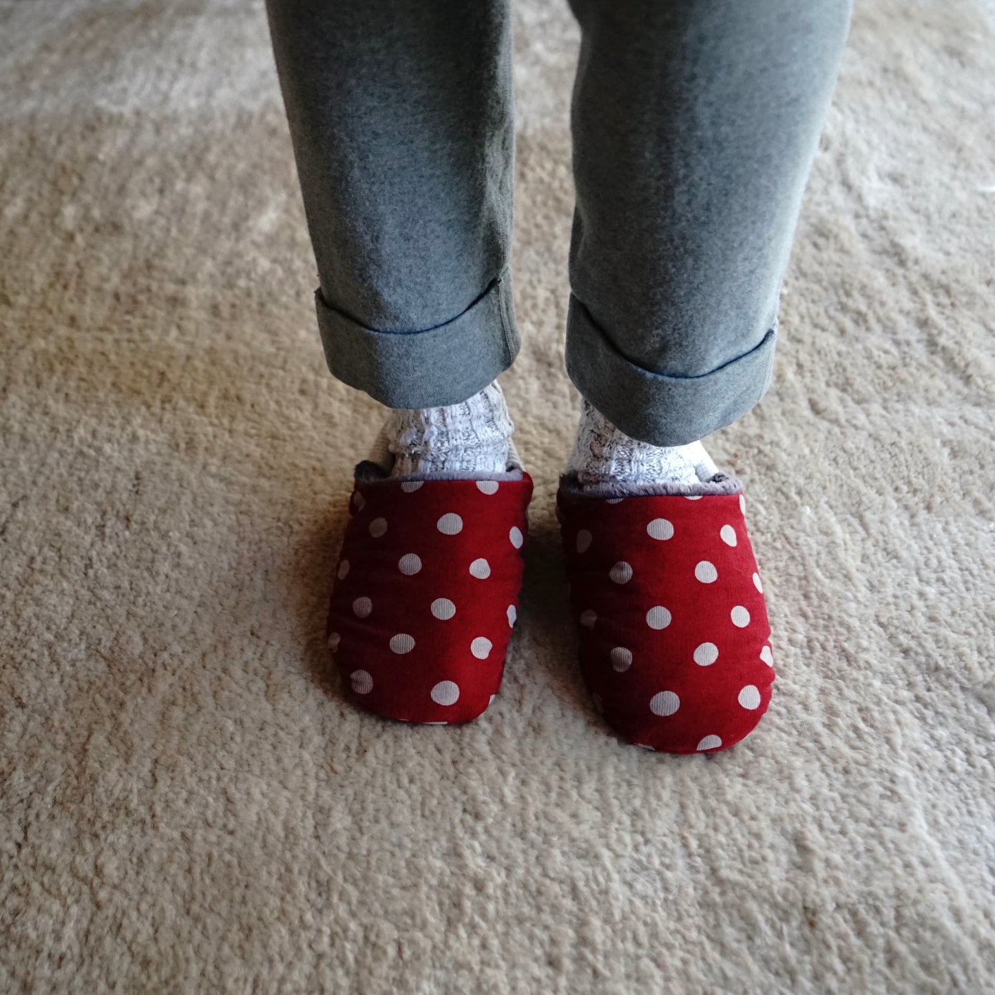 202207MRP21 Corduroy Polka dots x Fur