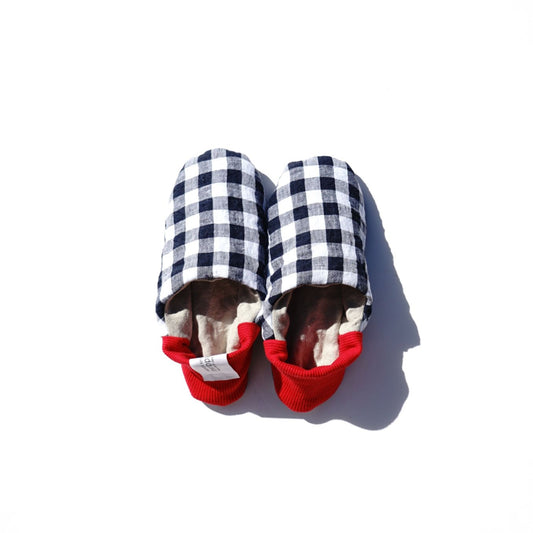 202303MRP05 Cozy linen gingham × Washed linen