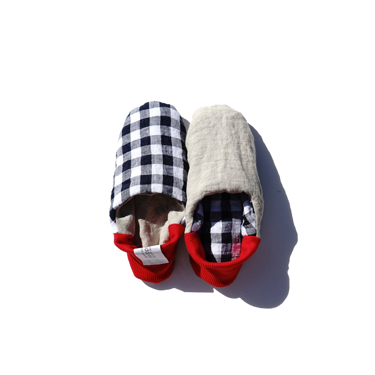202303MRP05 Cozy linen gingham × Washed linen