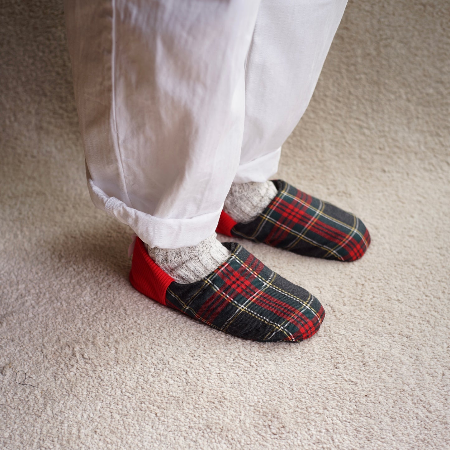 202308MRP08 Wool plaid × wool