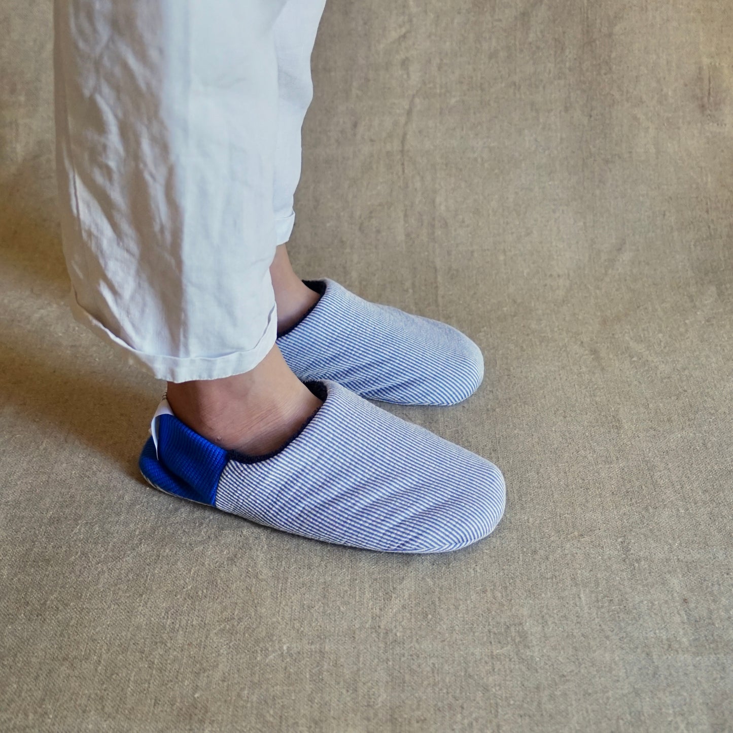 202401MRP02 Pin stripes × Première linen pile