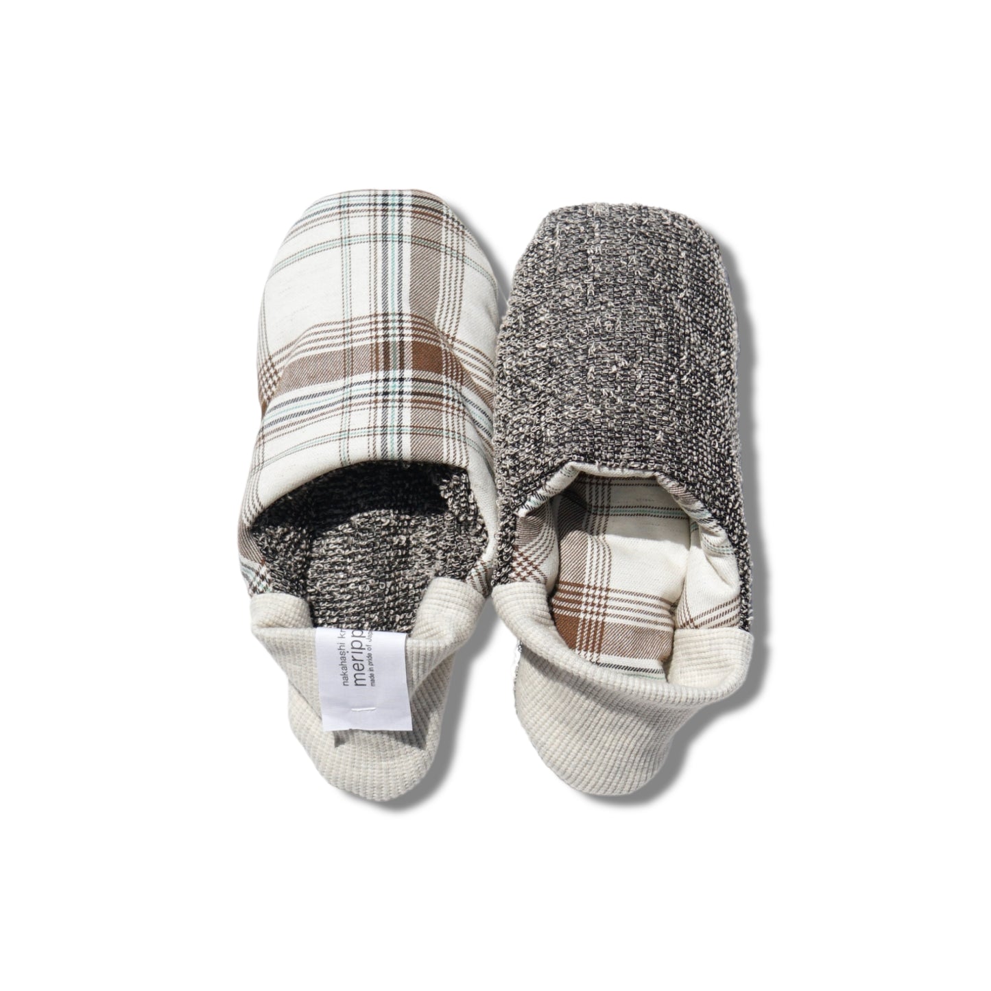 202401MRP04 Linen mixed plaid × Cotton linen russel