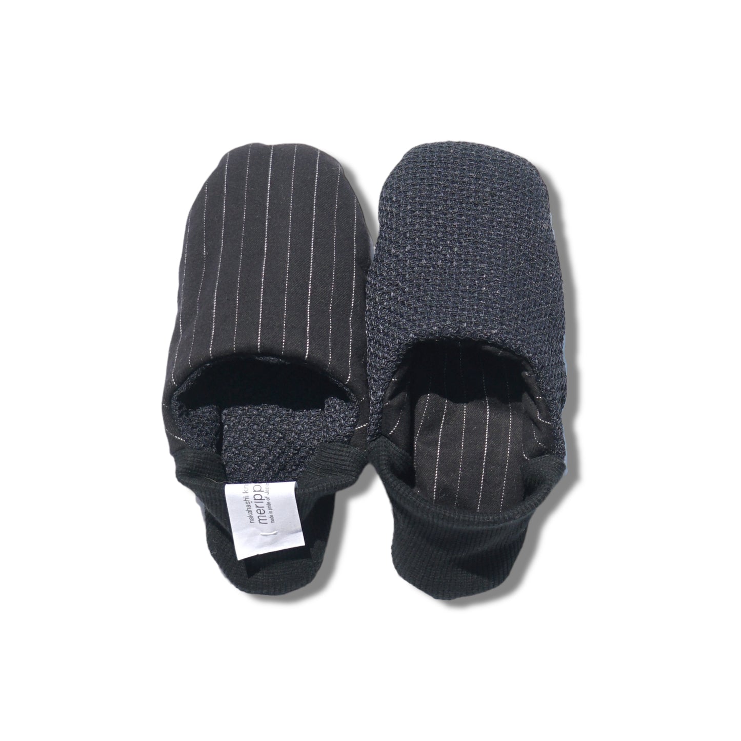 202401MRP10 Brushed cotton stripes / Mixed tweed