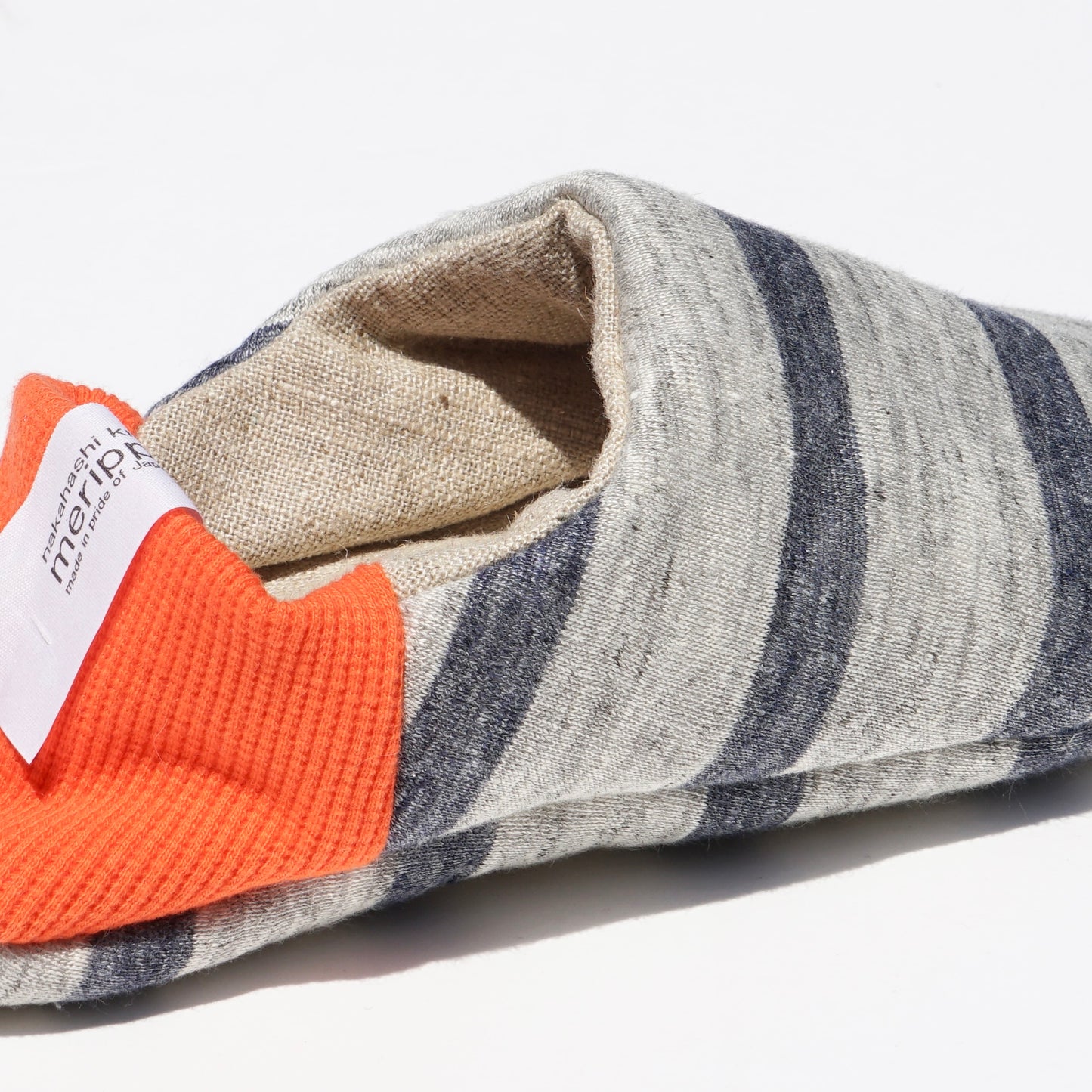 202401MRP13 Jersey stripes × Heavy linen