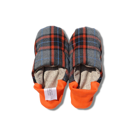 202409MRP09 Wool tartan × Wool nep