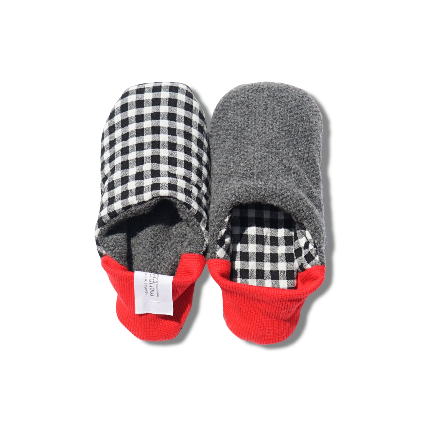 202409MRP16 Woolly gingham × pique jersey