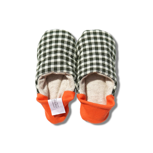 202409MRP17 Woolly gingham × pique jersey