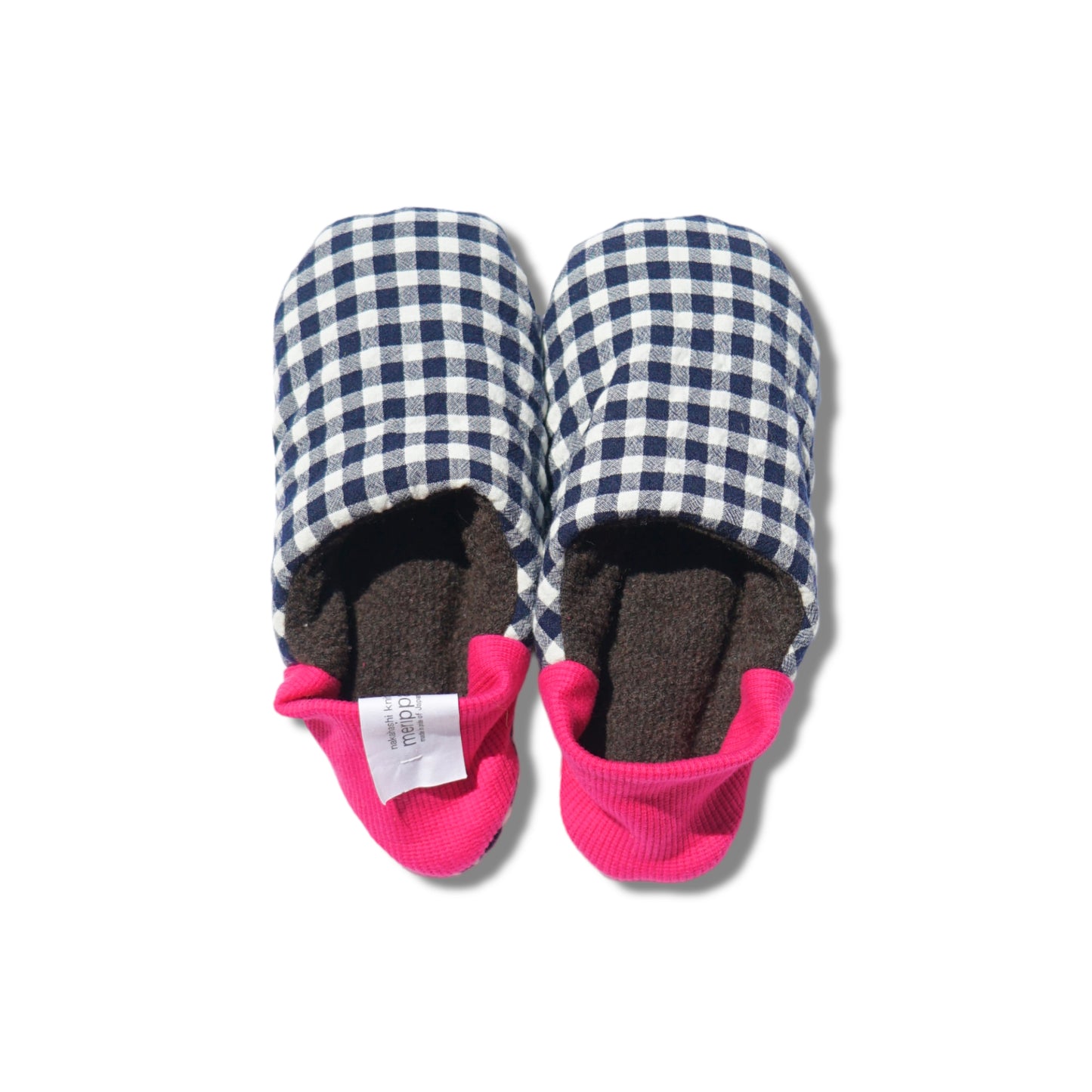 202409MRP18 Woolly gingham × pique jersey