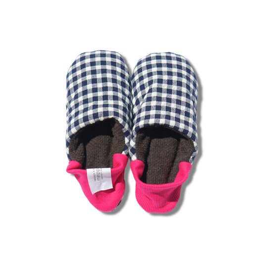202409MRP18 Woolly gingham × pique jersey