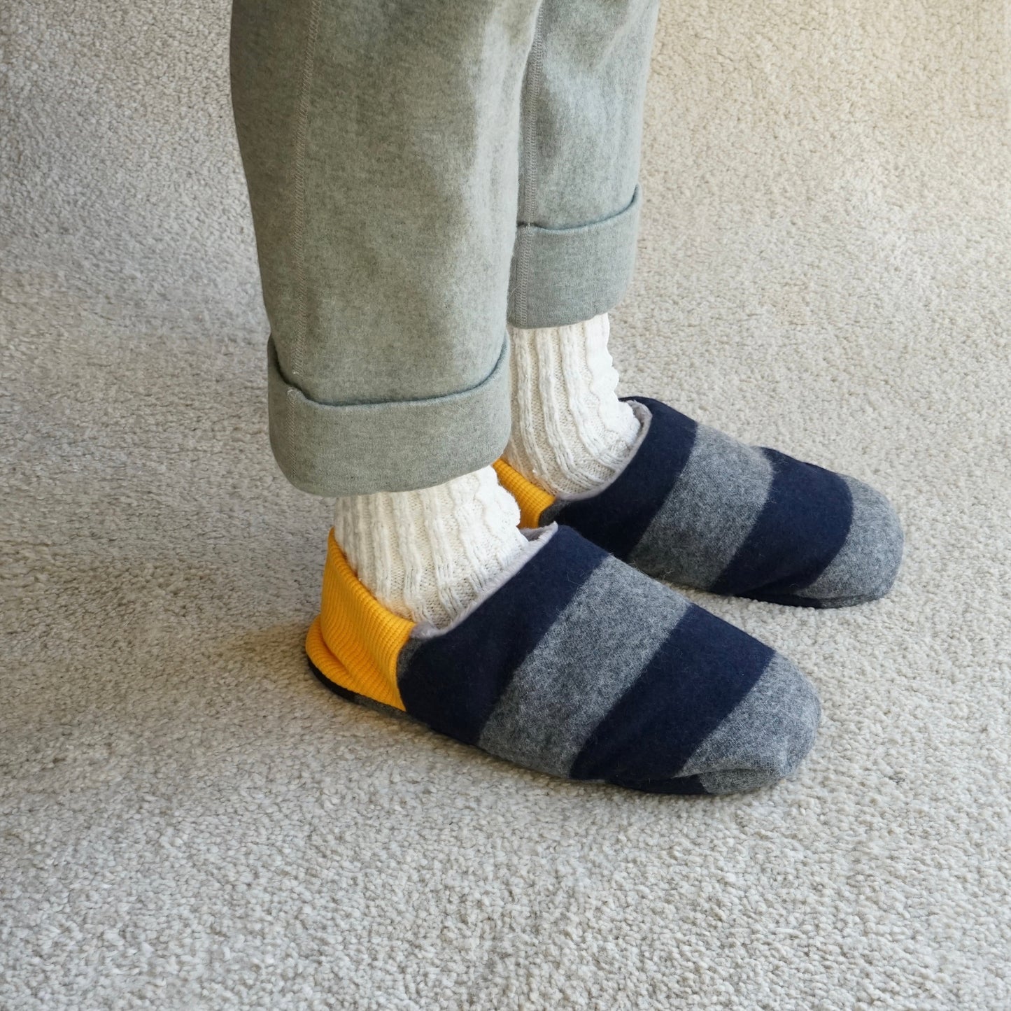 202412MRP10 Flannel stripes × Fur