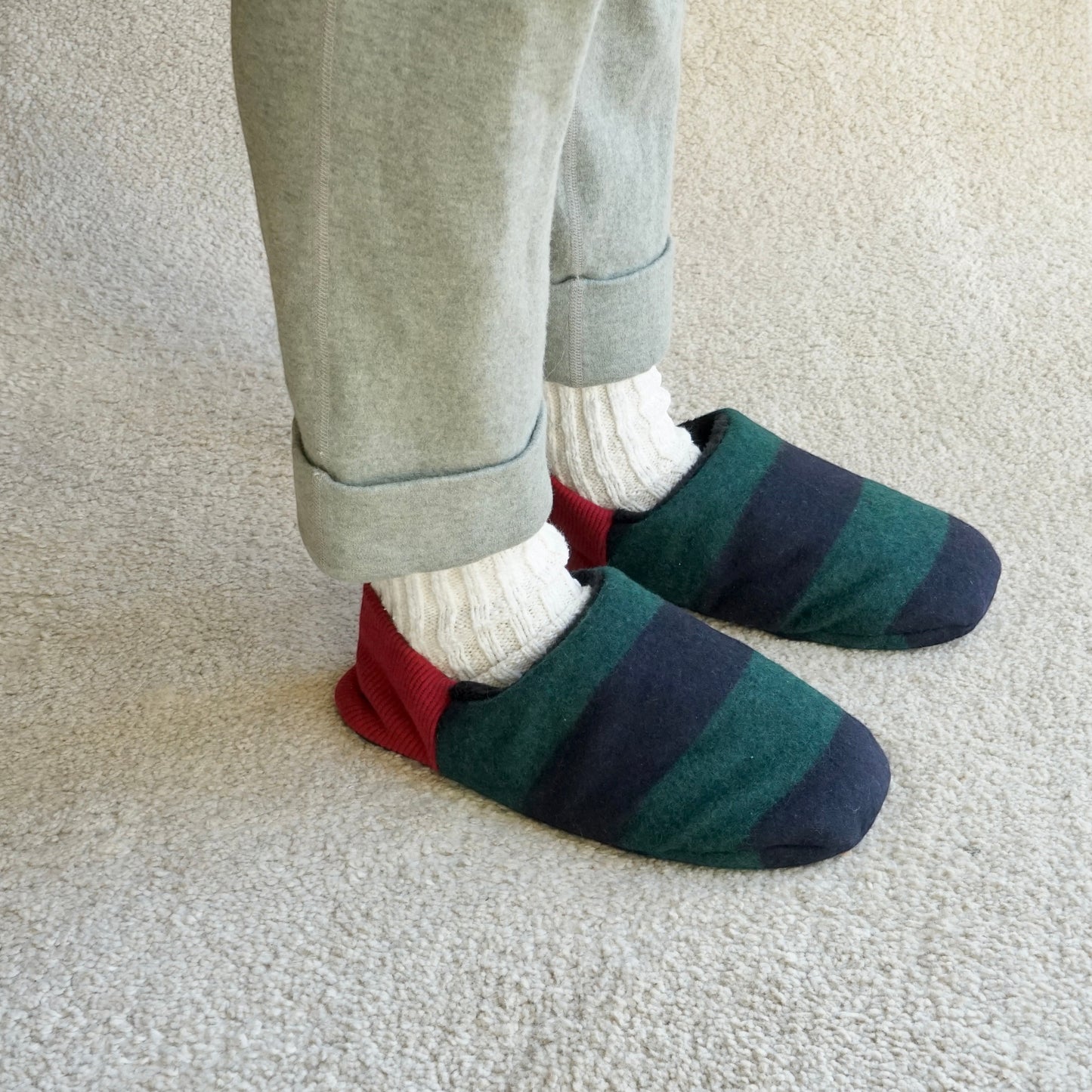 202412MRP11 Flannel stripes × Fur
