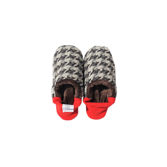 202412MRP27 Houndstooth check tweed × Fur