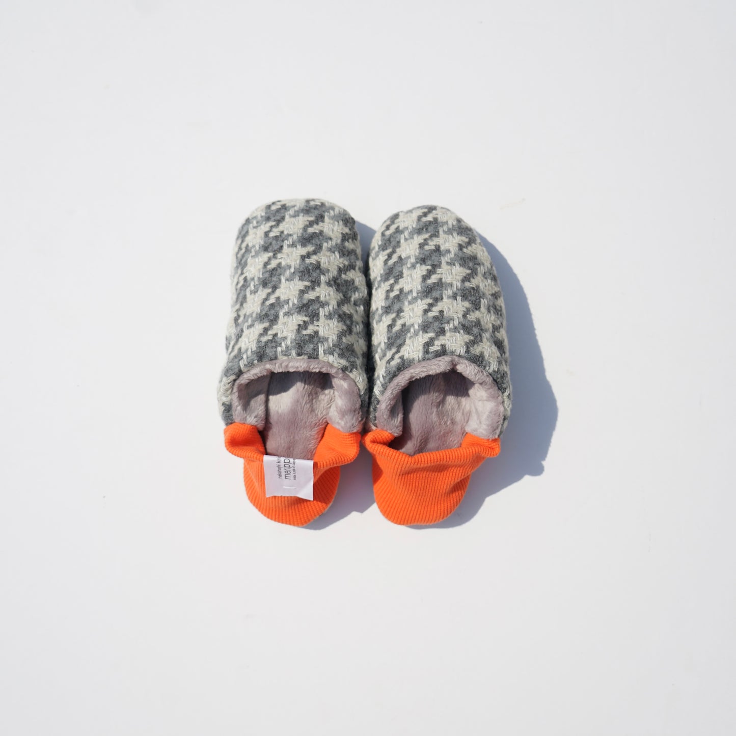 202412MRP28 Houndstooth check tweed × Fur