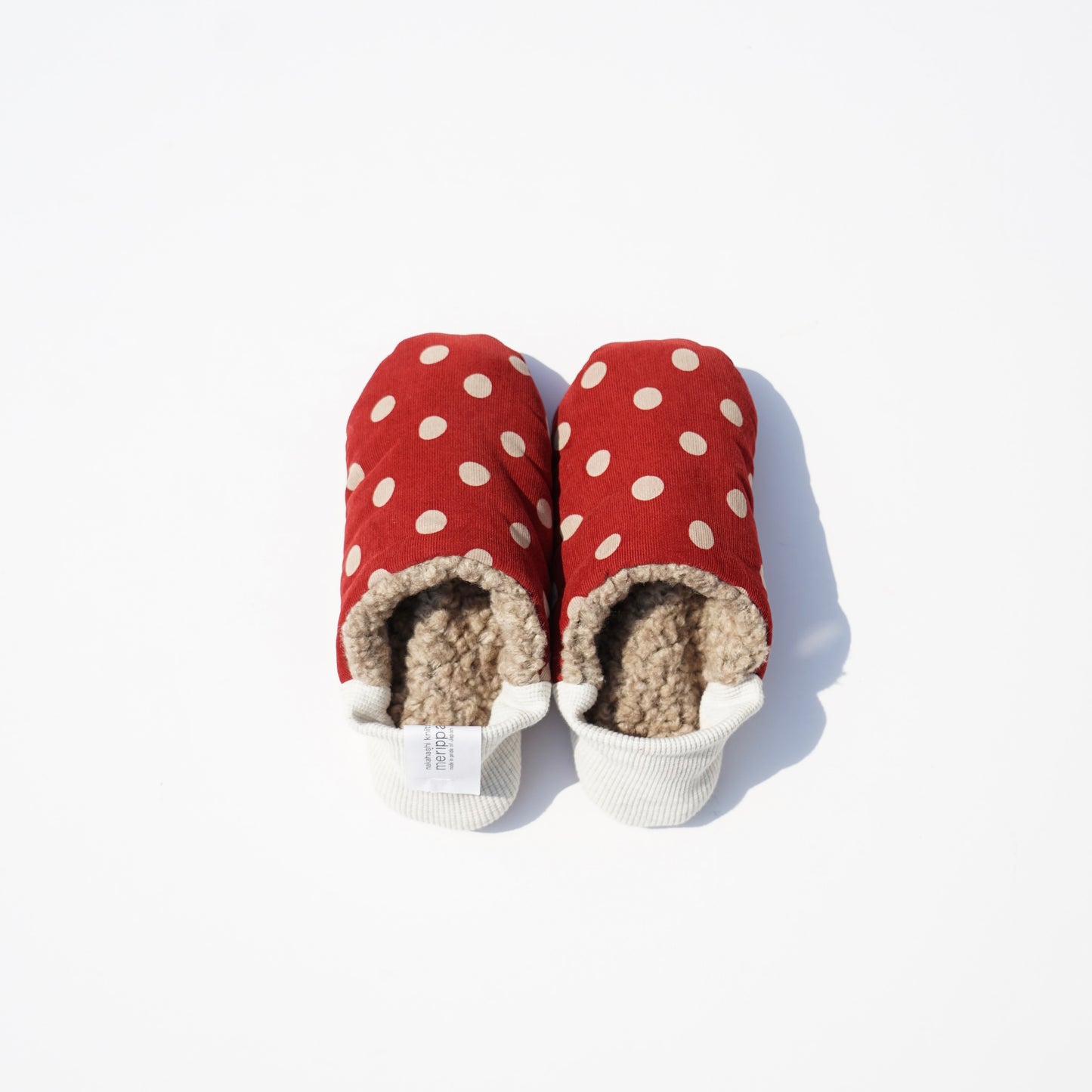 202412MRP30 Corduroy polka dots × Woolly boa