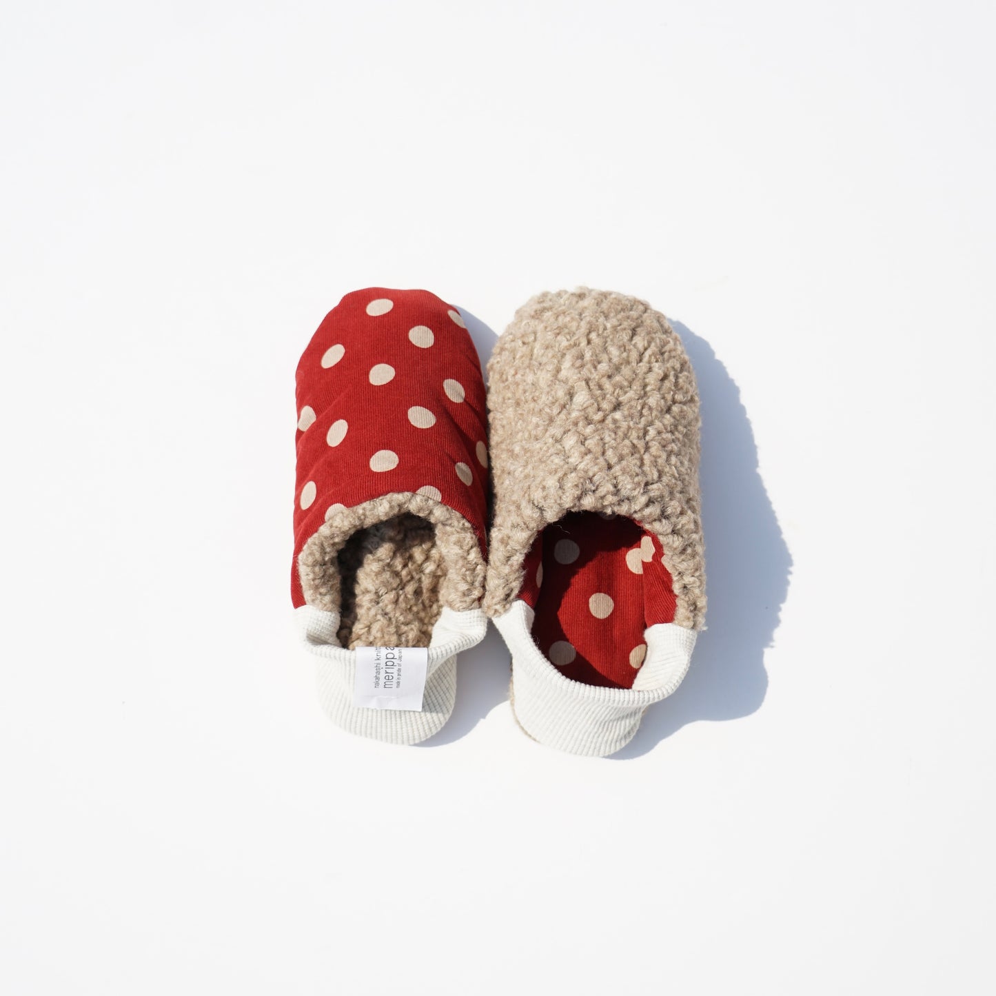 202412MRP30 Corduroy polka dots × Woolly boa