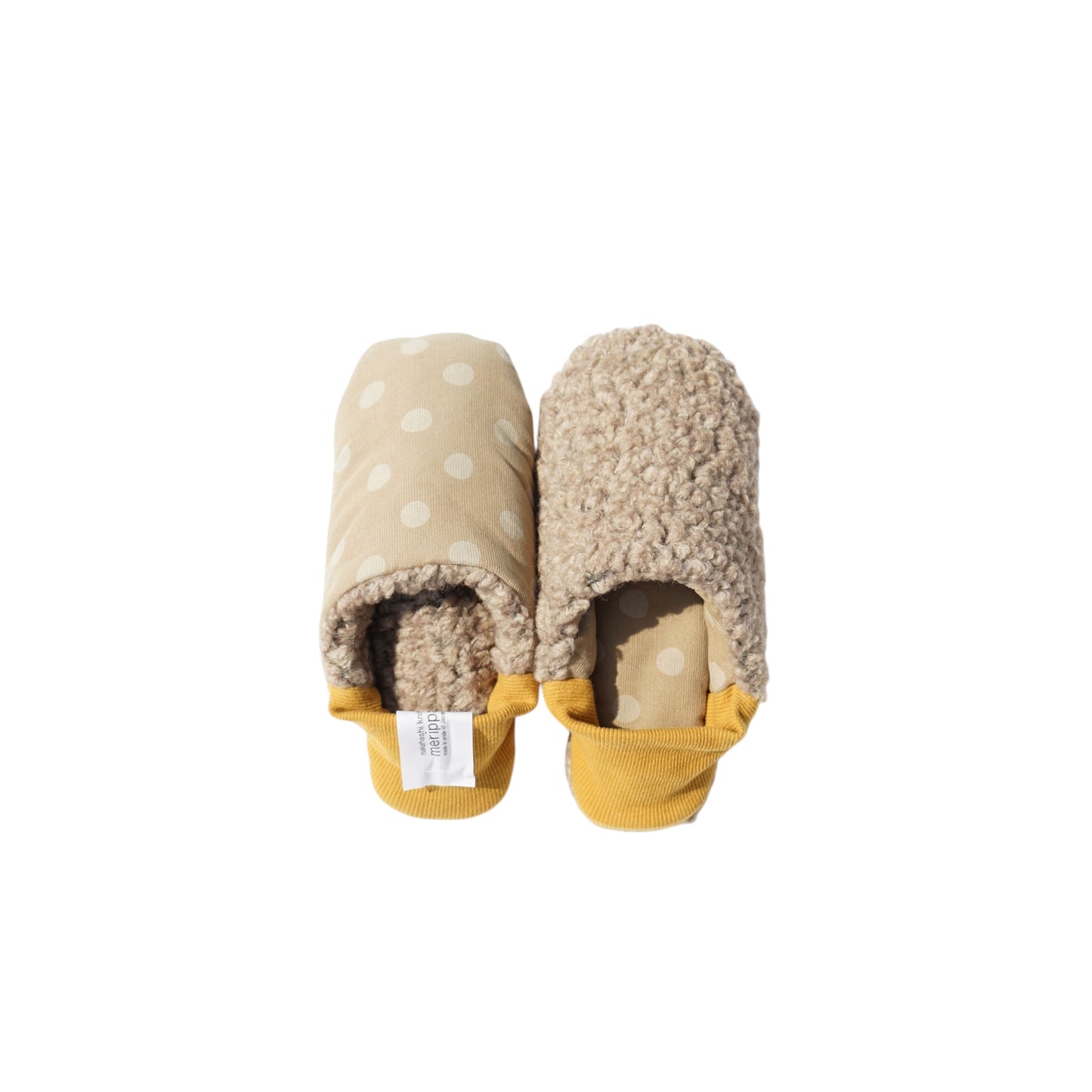 202412MRP32 Corduroy polka dots × Woolly boa