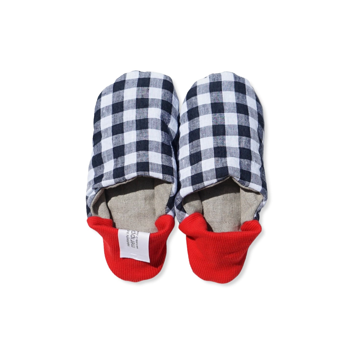 202502MRP01 Cozy linen gingham × Linen