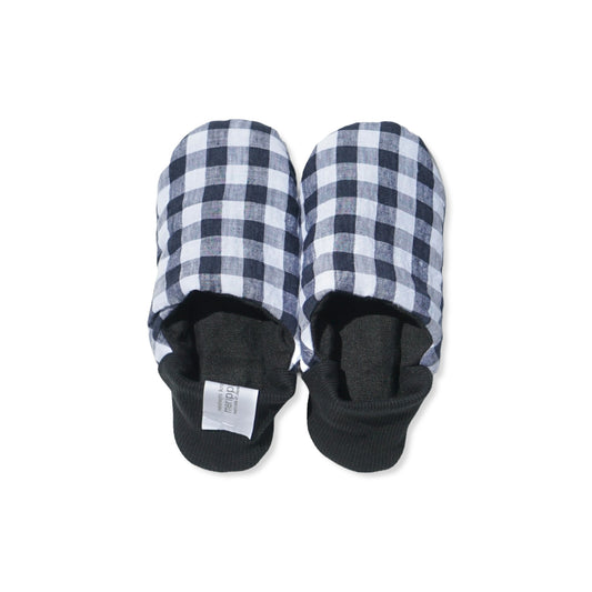 202502MRP02 Cozy linen gingham × Linen