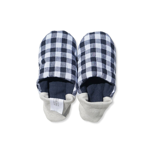 202502MRP03 Cozy linen gingham × Linen