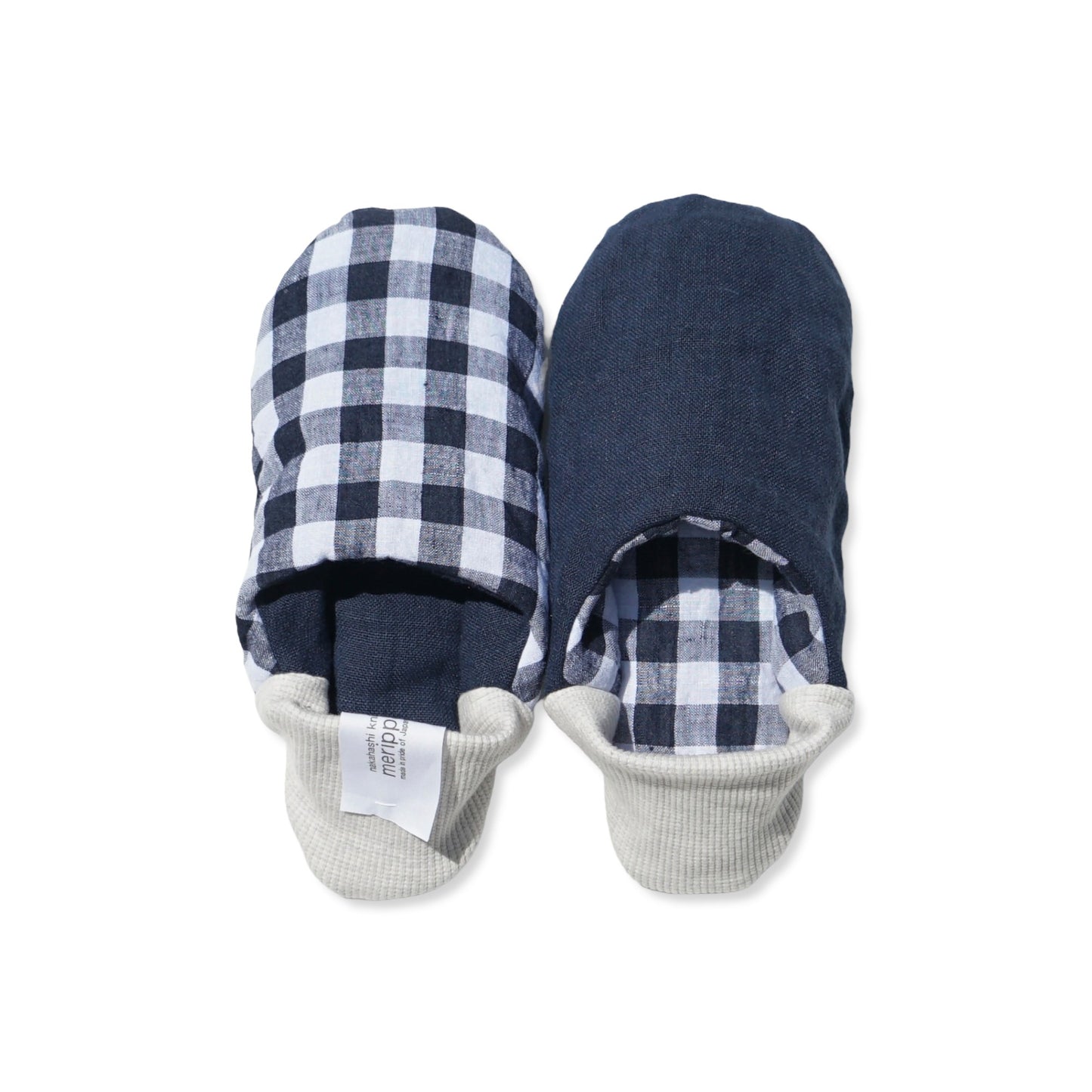 202502MRP03 Cozy linen gingham × Linen