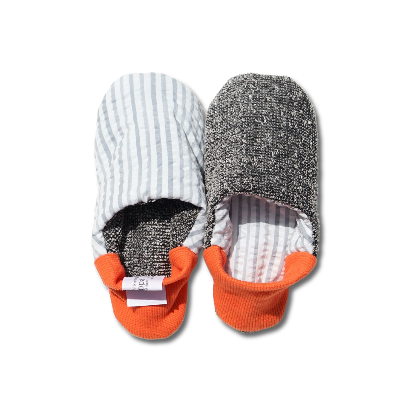 202502MRP14 Seersucker stripes × Cotton linen russel