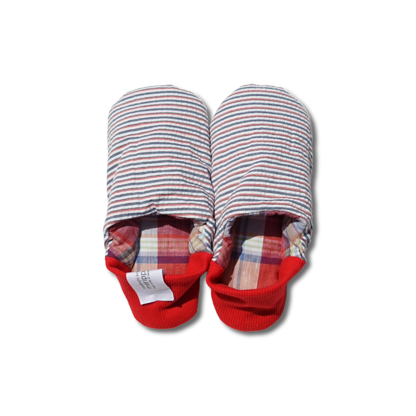 202502MRP22 Colorful stripes × Plaid
