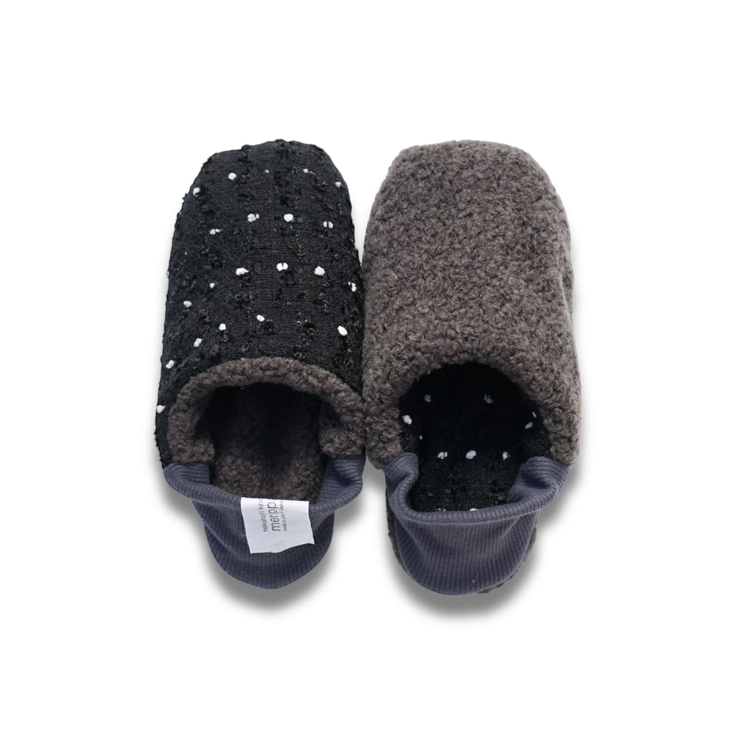 202507MRP17 Dot tweed sheep boa pile