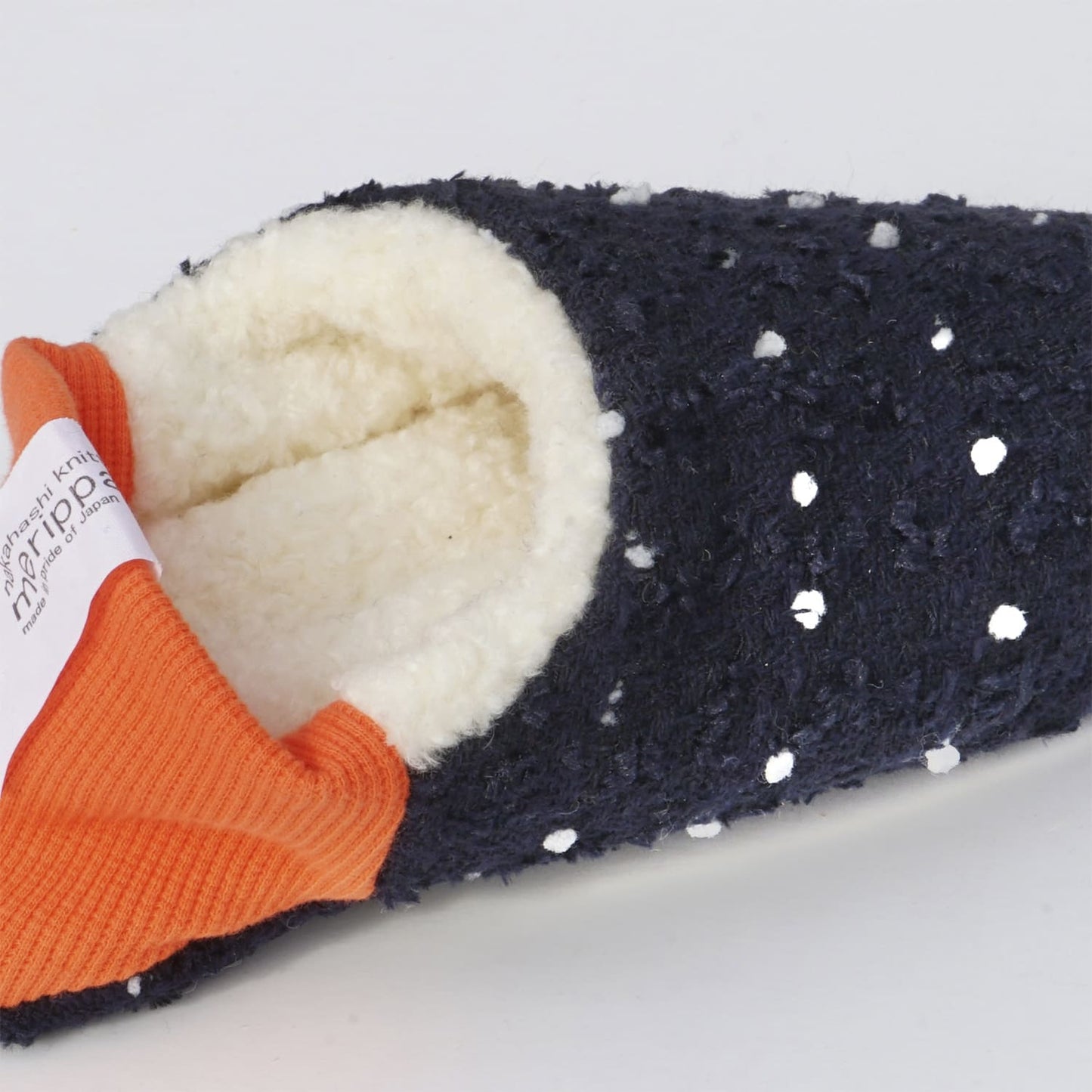 202507MRP19 Dot tweed sheep boa pile