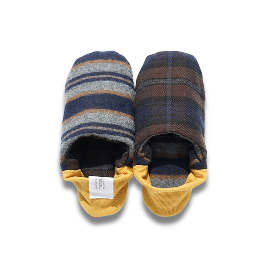 202507MRP23 Cotton Wool border x Dark check