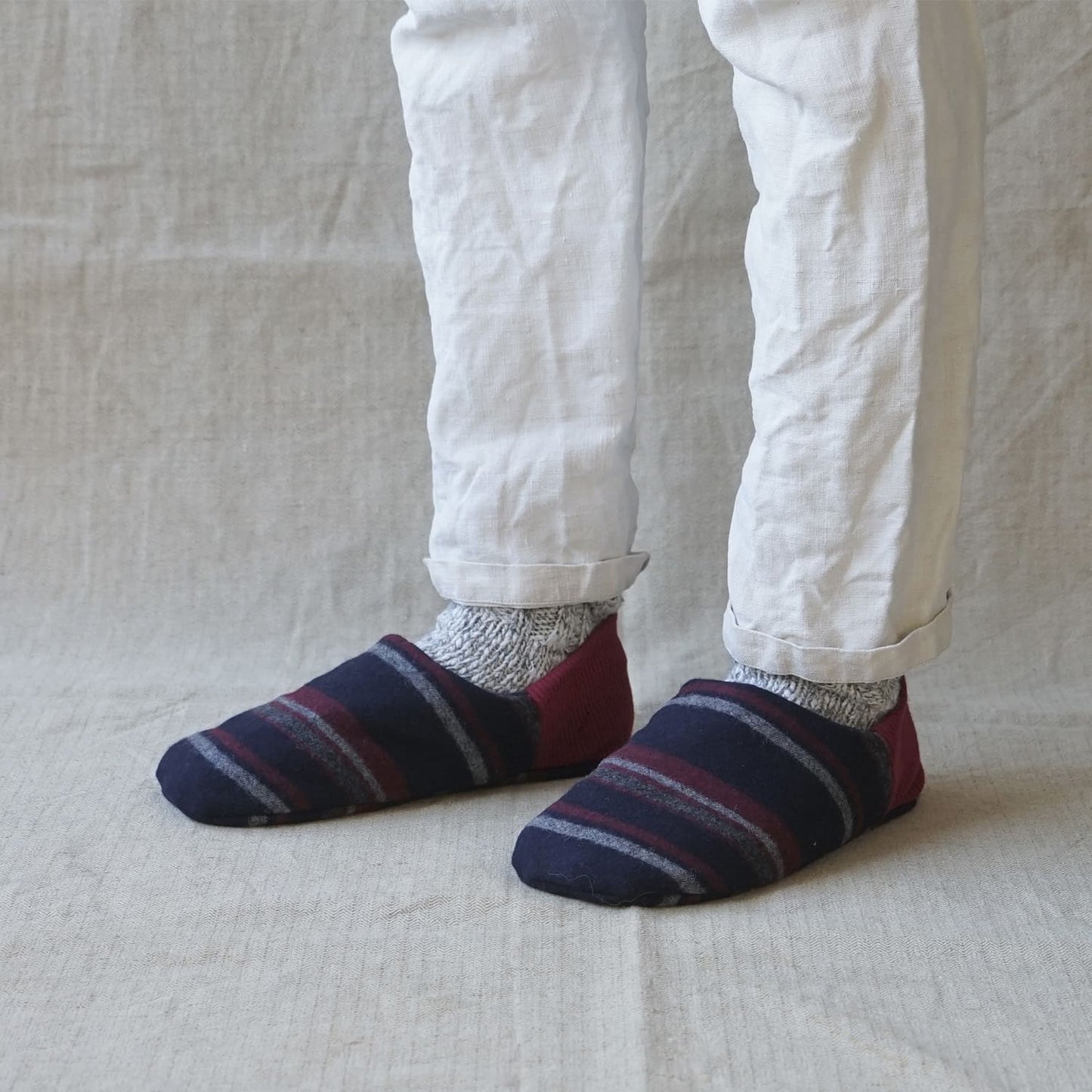 202507MRP24 Cotton Wool border x Dark check