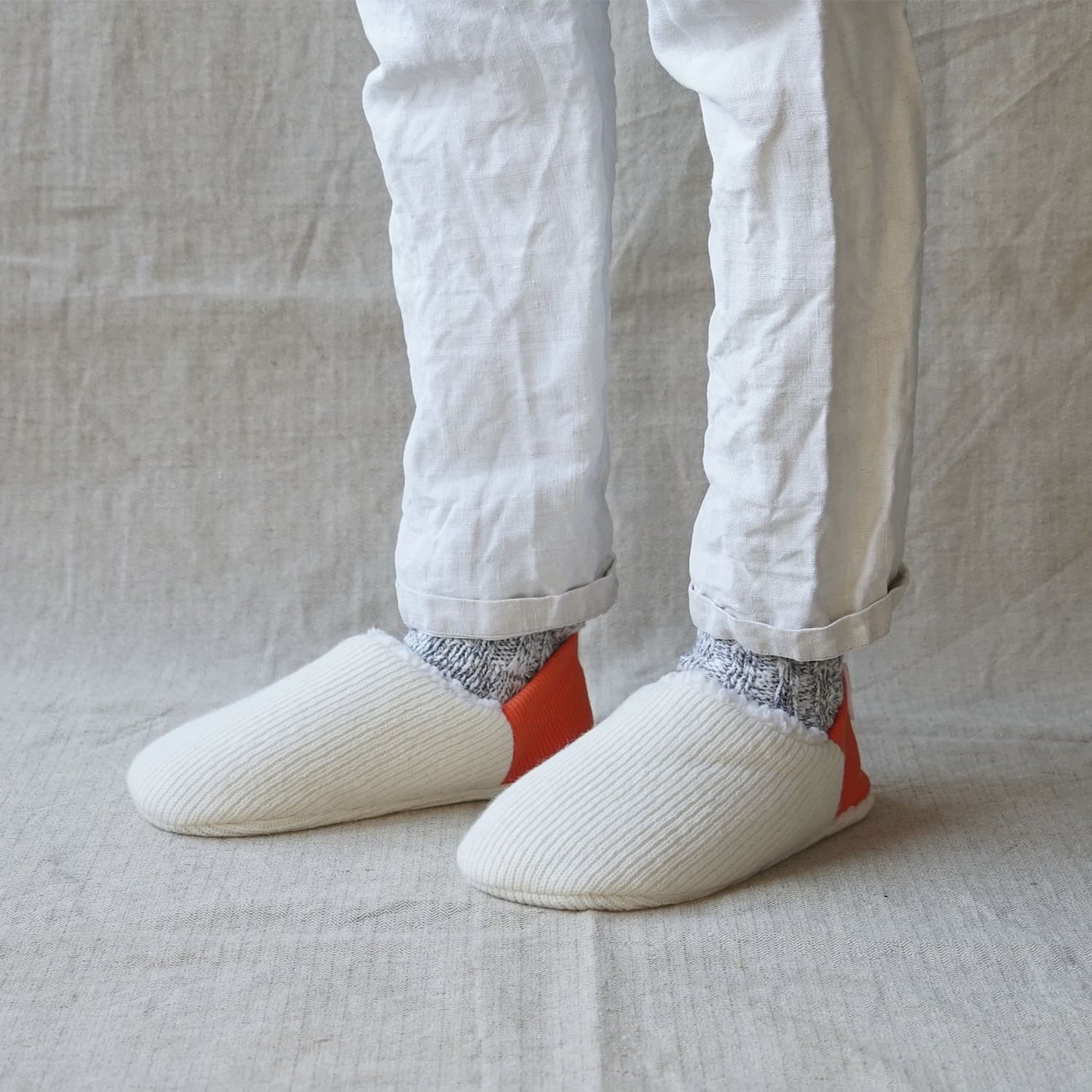 202507MRP32 Quater knit x Sheep boa