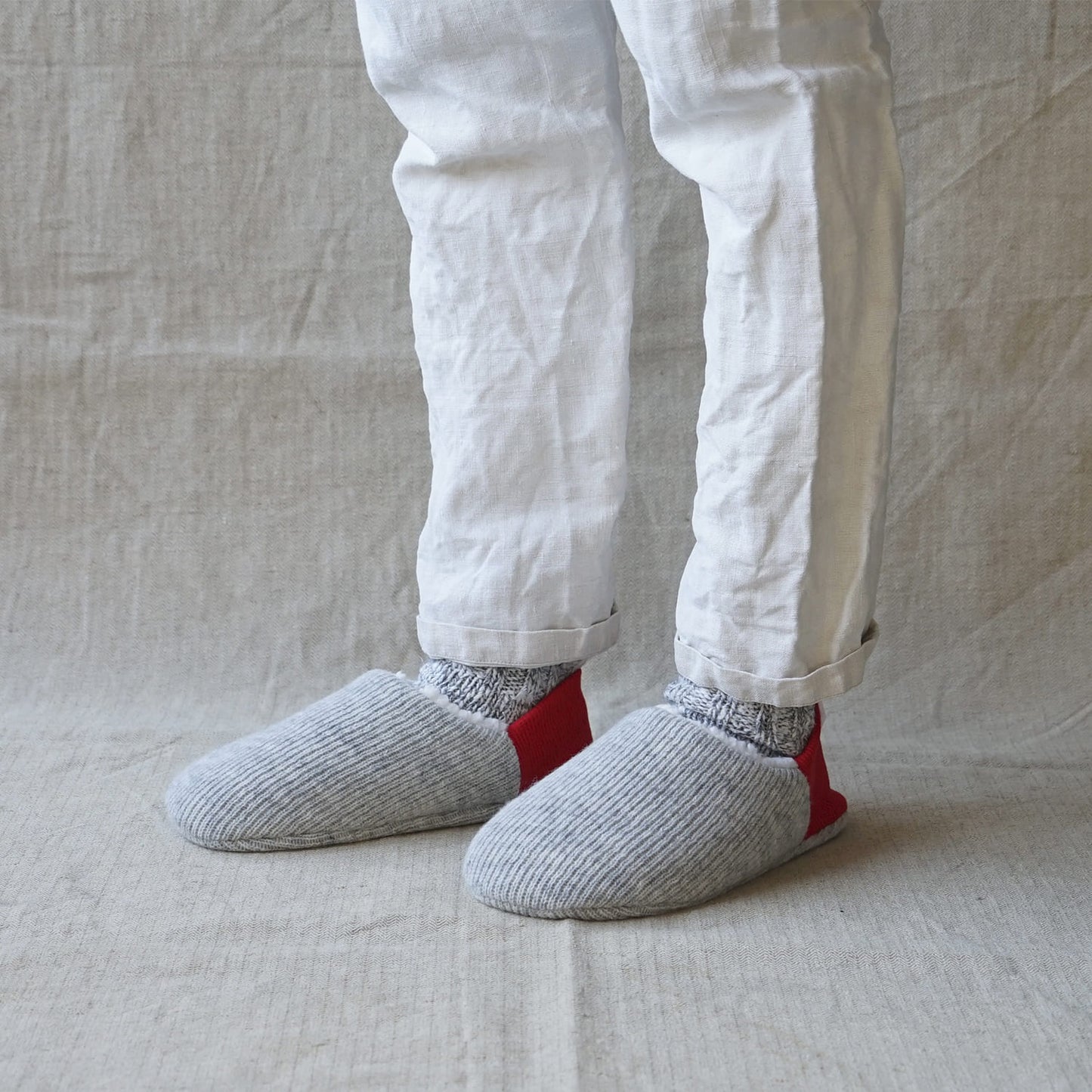 202507MRP33 Quater knit x Sheep boa