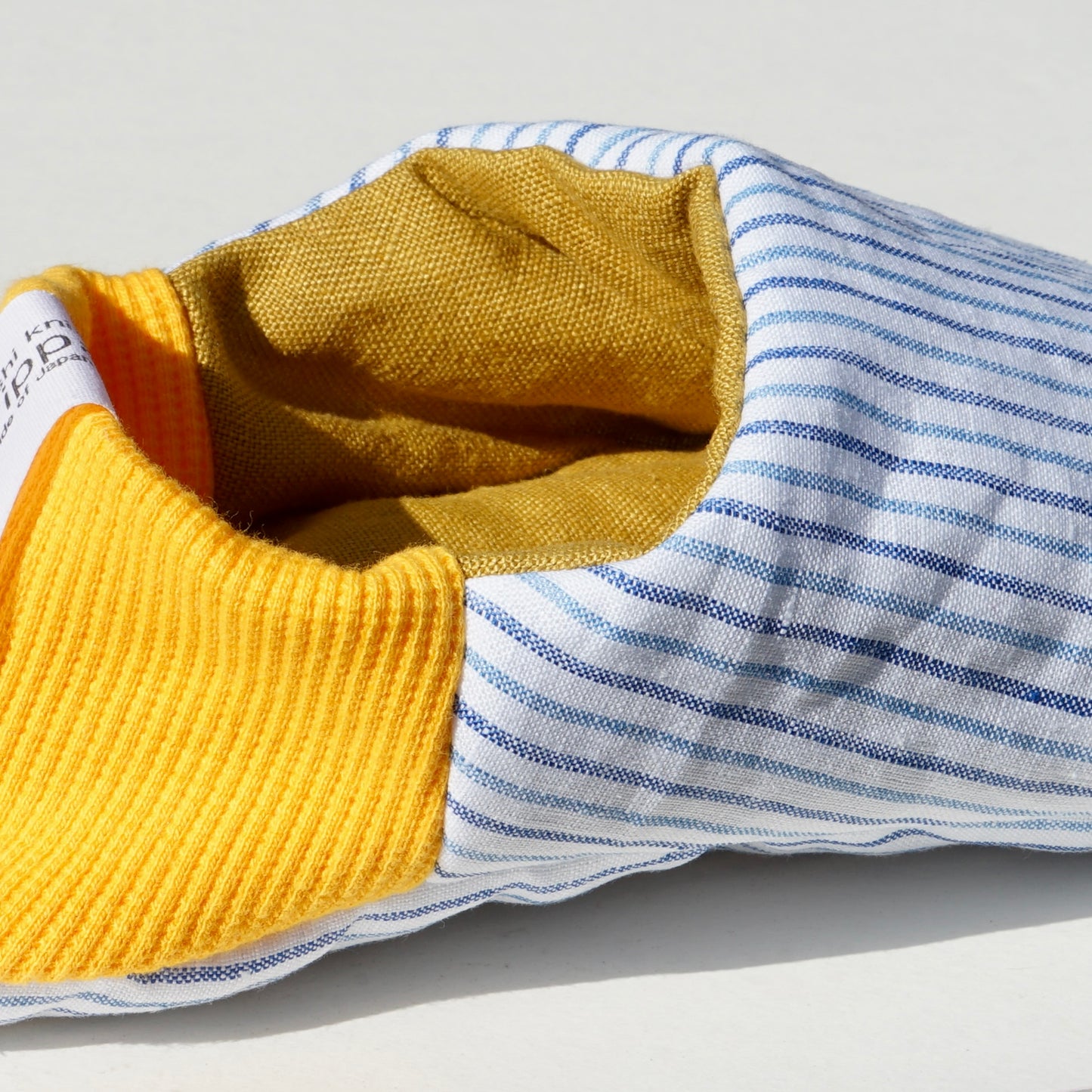 202603MRP14 Linen stripe x Linen canvas