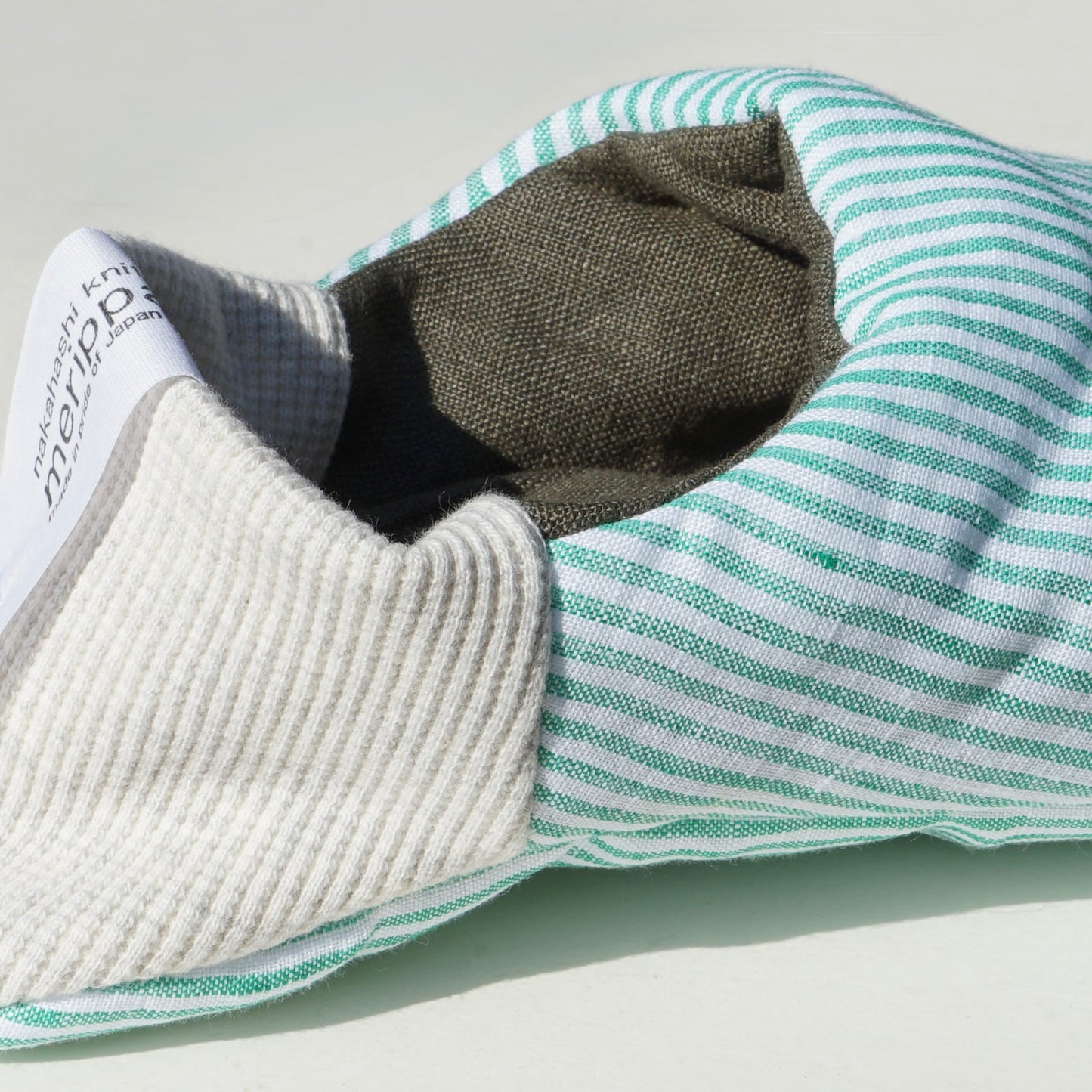 202603MRP16 Linen stripe x Linen canvas