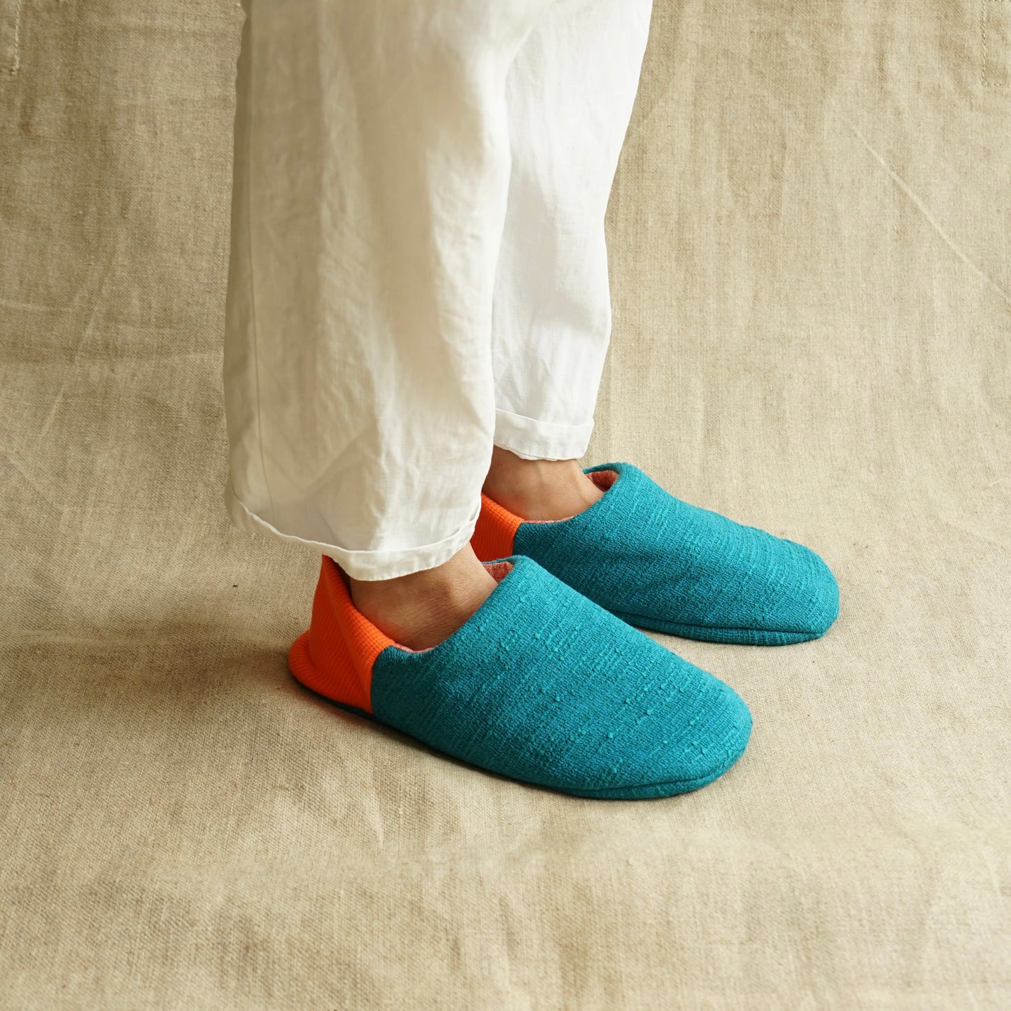 202603MRP18 Jersey tweed x linen silk canvas