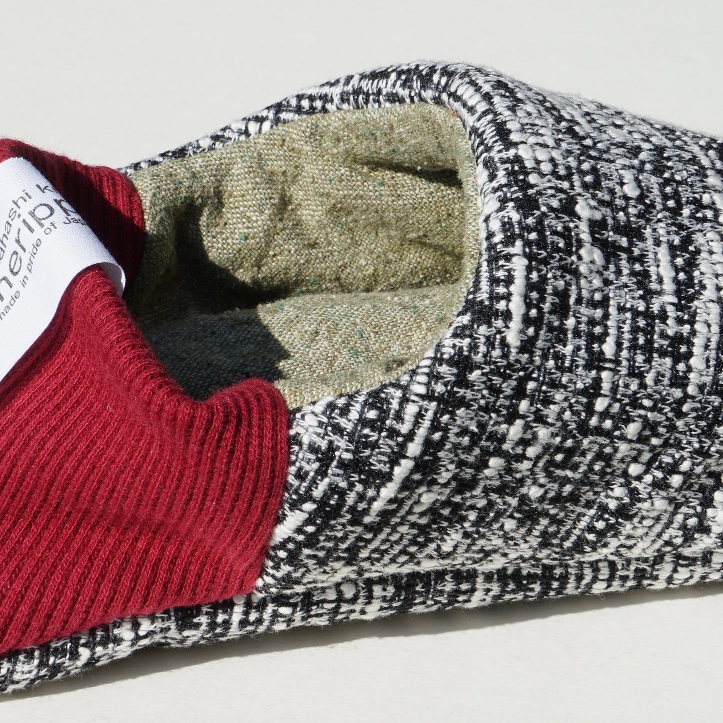 202603MRP19 Jersey tweed x linen silk canvas
