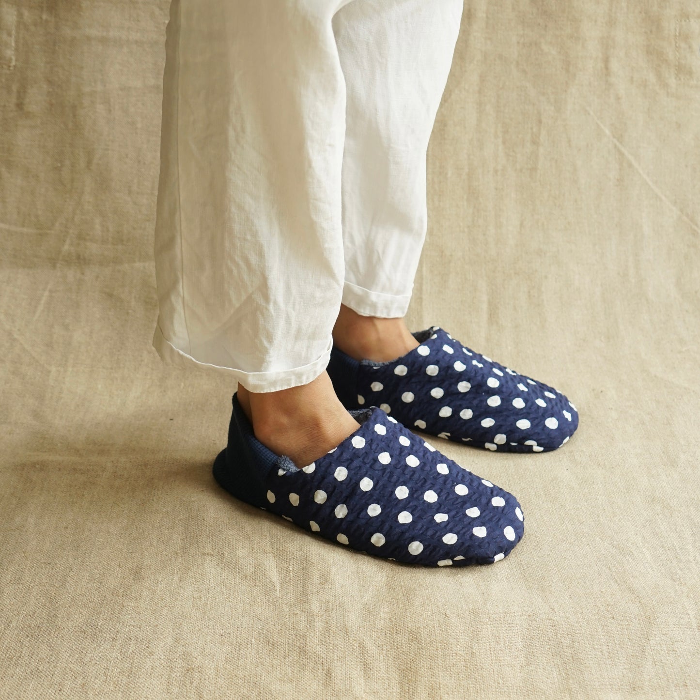 202603MRP22 Dotted soccer fabric x vintage pile
