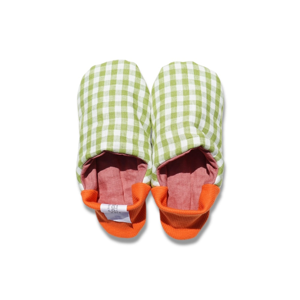 202603MRP28 Gingham check x linen canvas