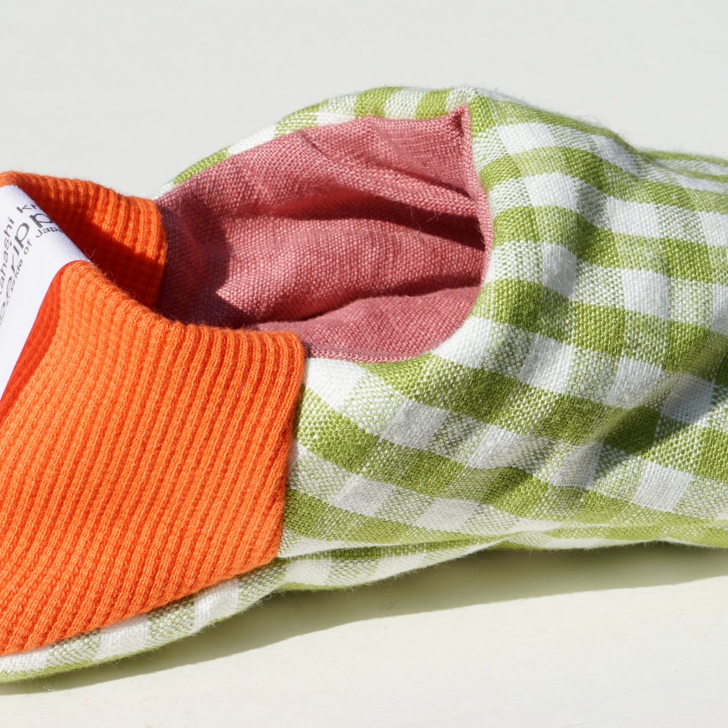 202603MRP28 Gingham check x linen canvas