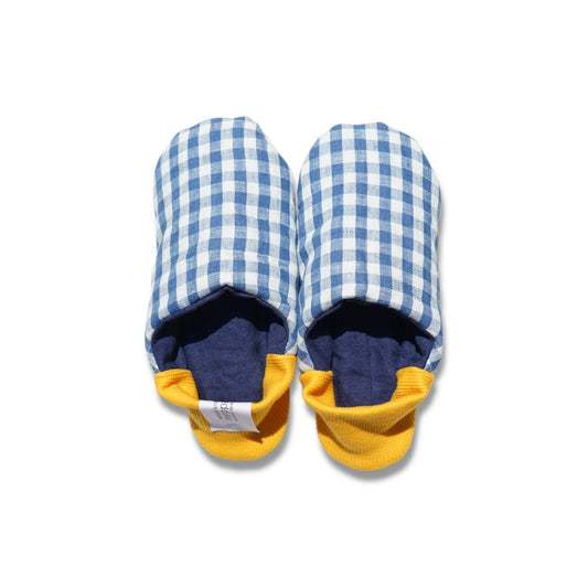 202603MRP29 Gingham check x linen canvas