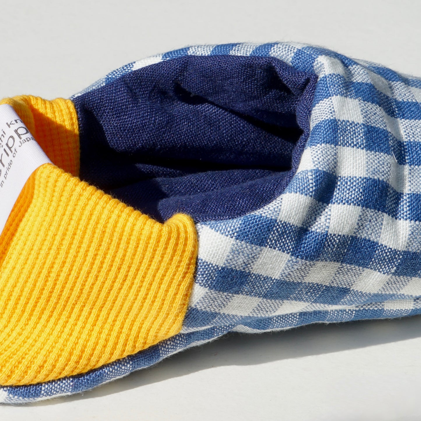 202603MRP29 Gingham check x linen canvas