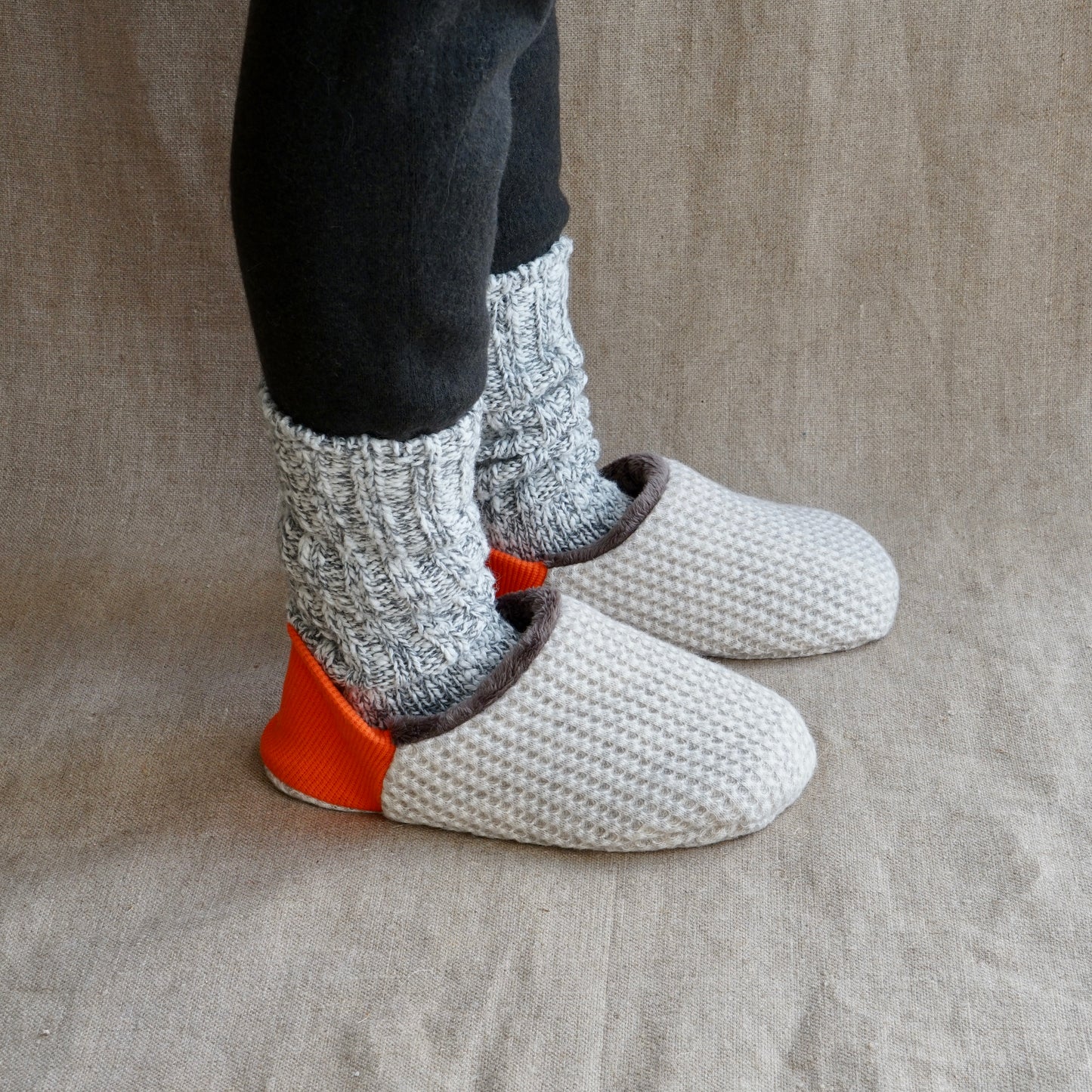 202608MRP25 Waffle Knit x Micro boa