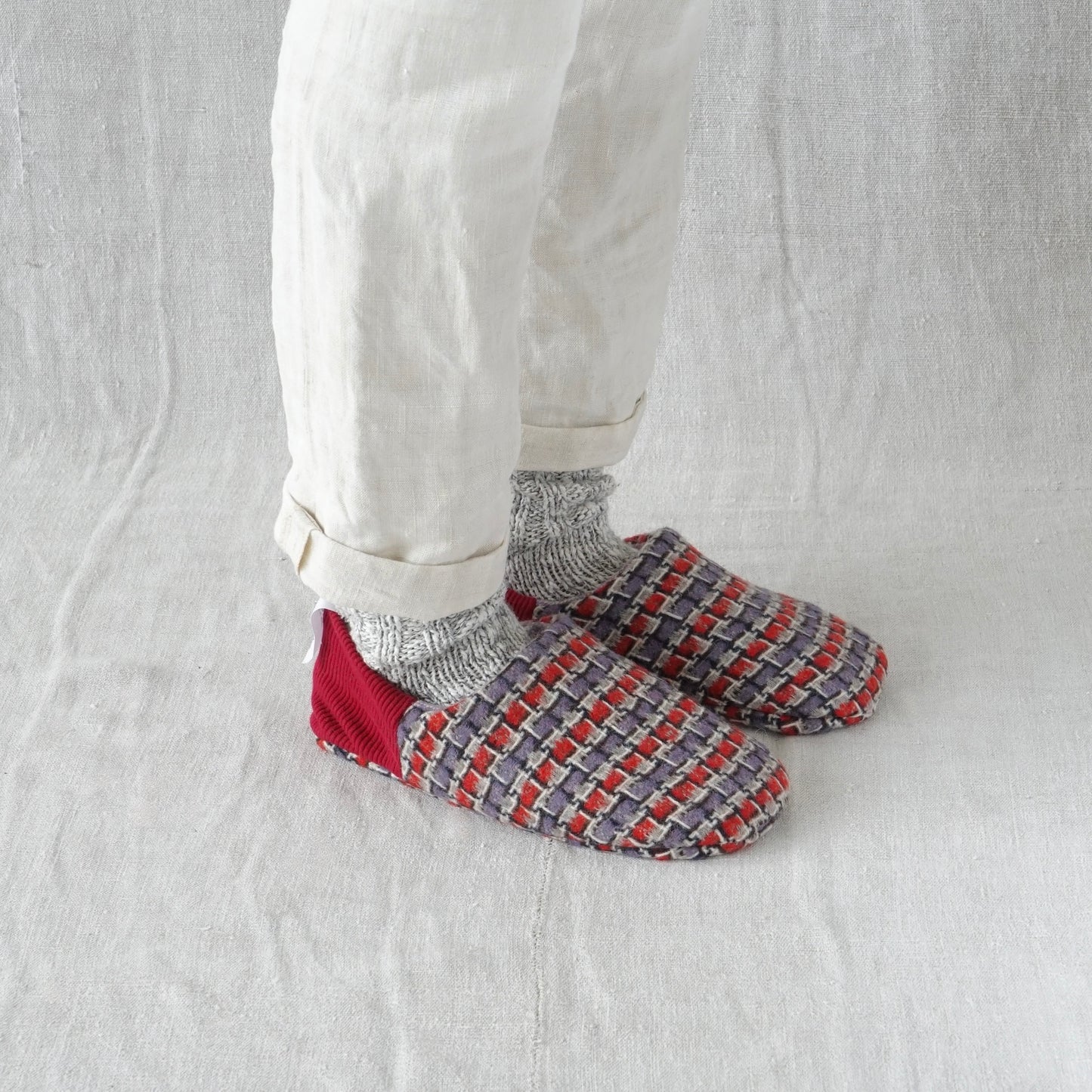 202608MRP49 Broken border x Nep wool