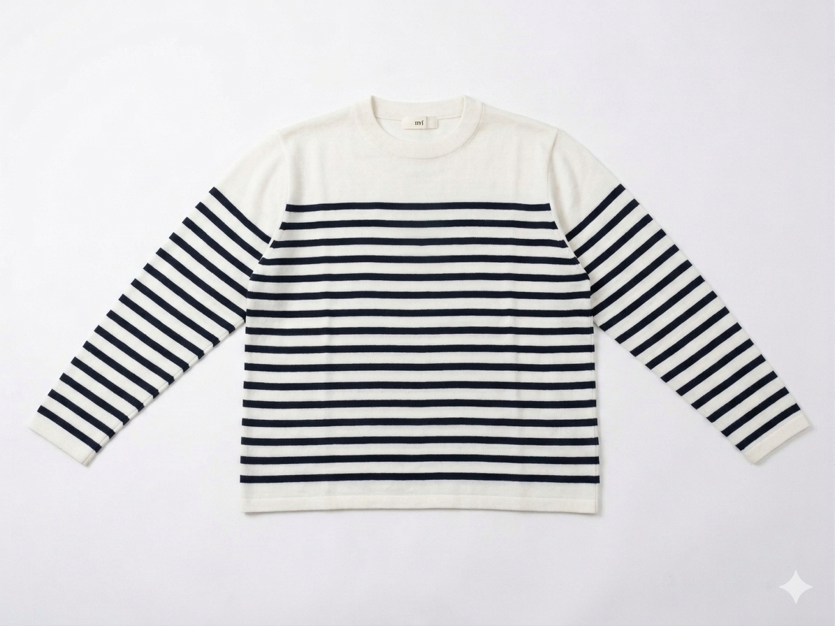 CN Panel Border Knit